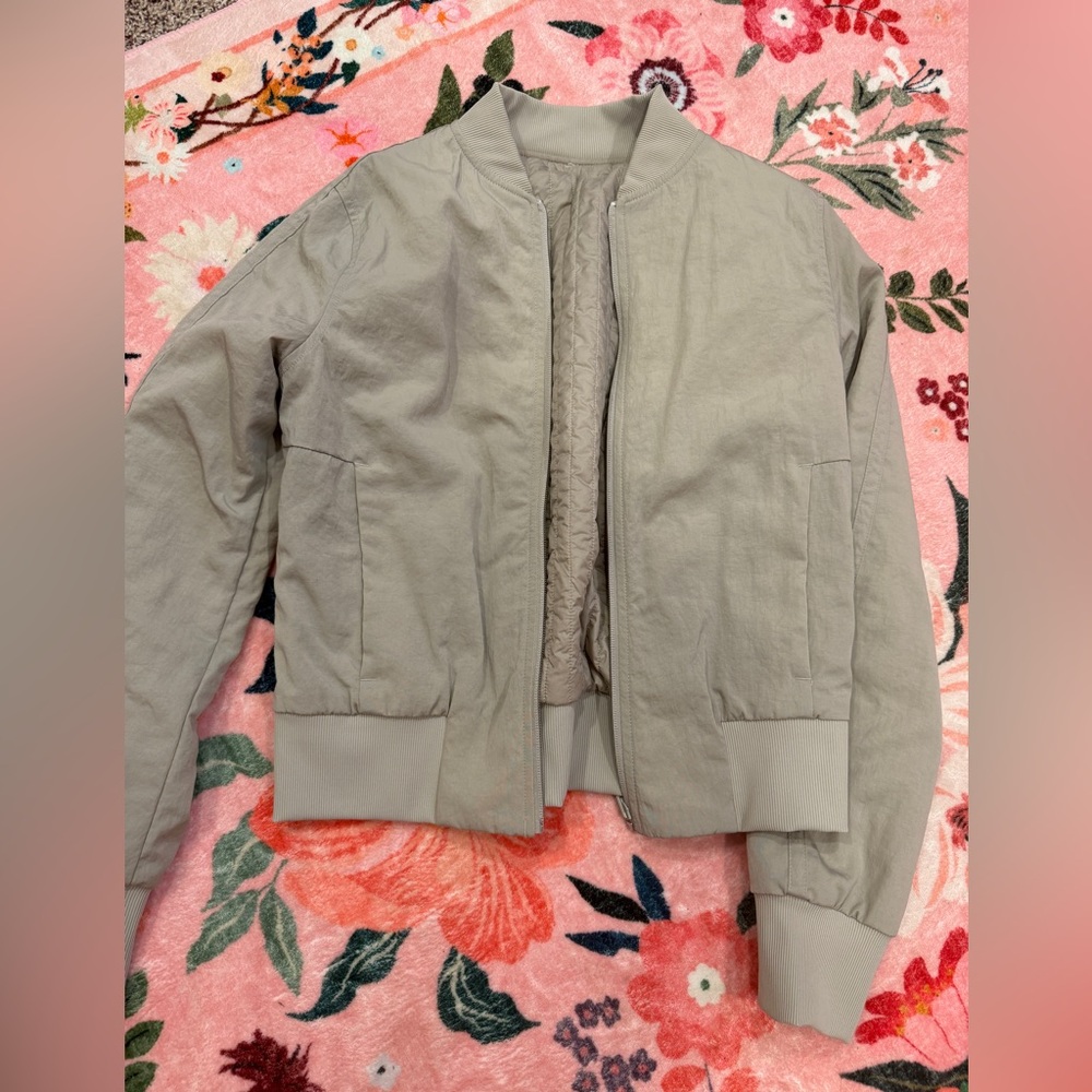 Lululemon non stop bomber jacket